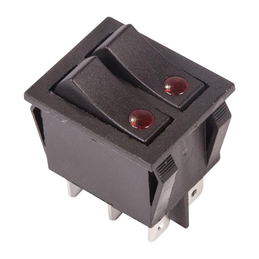 Выключатель двухклавишный для водонагревателя  RK1-22 #1