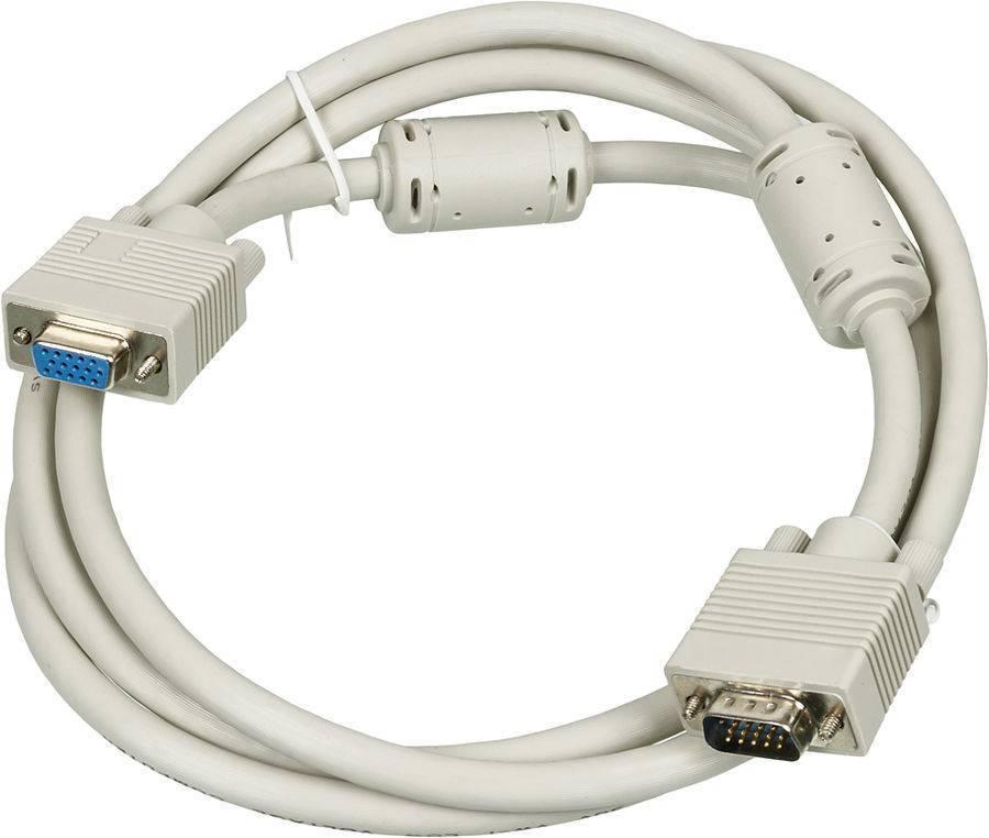 Кабель SVGA 15M/15M Siemax HD15M/F #1