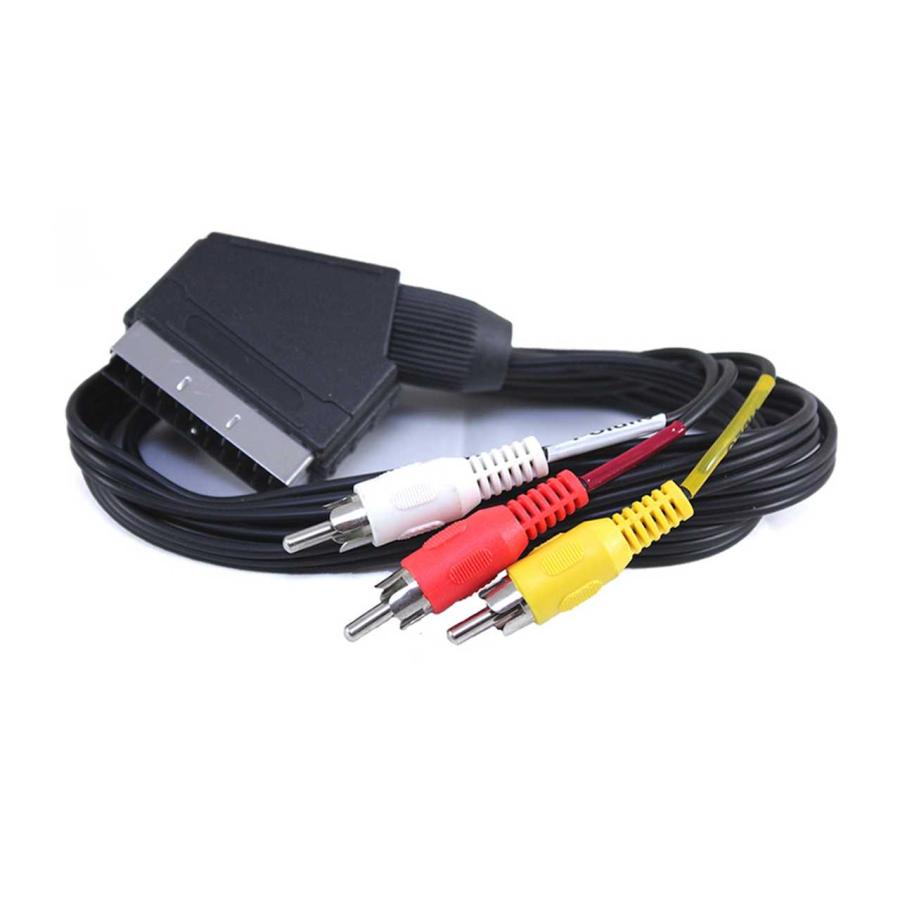 Scart rca. Кабель SCART 3xrca (тюльпан). SCART-RCA 1.5М. Кабель SCART скарт на 3 RCA тюльпан. Шнур скарт тюльпан.