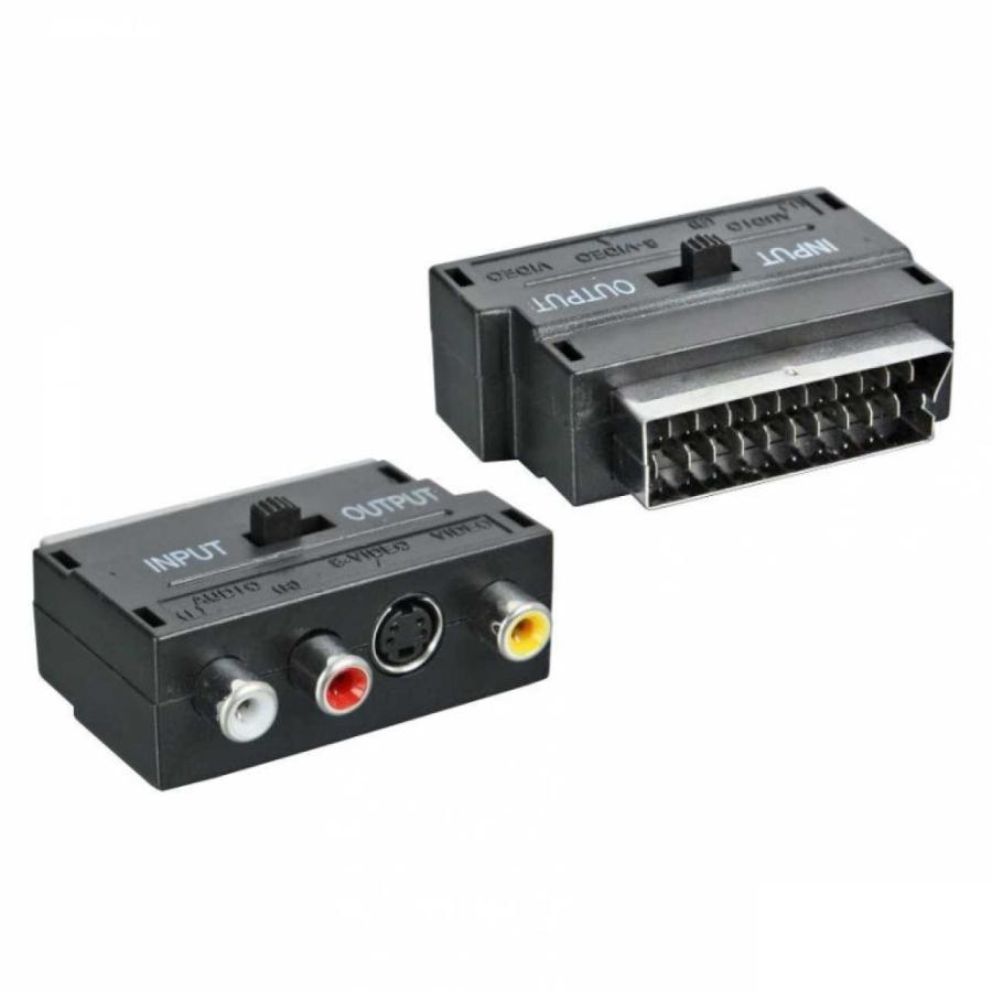 Переходники SCART - 3RCA+SVHS REXANT 17-1051 #1