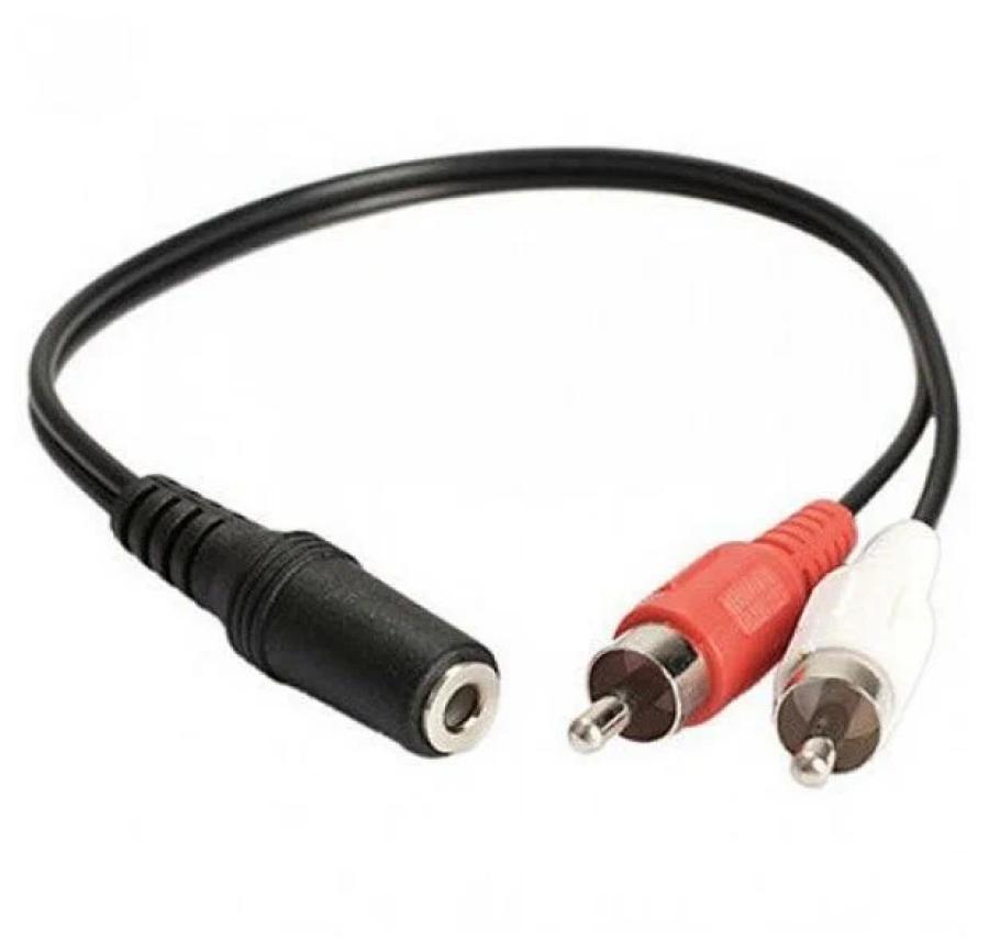 RCA audio cable  2хRCA(m)-Jack 3.5(f) #1