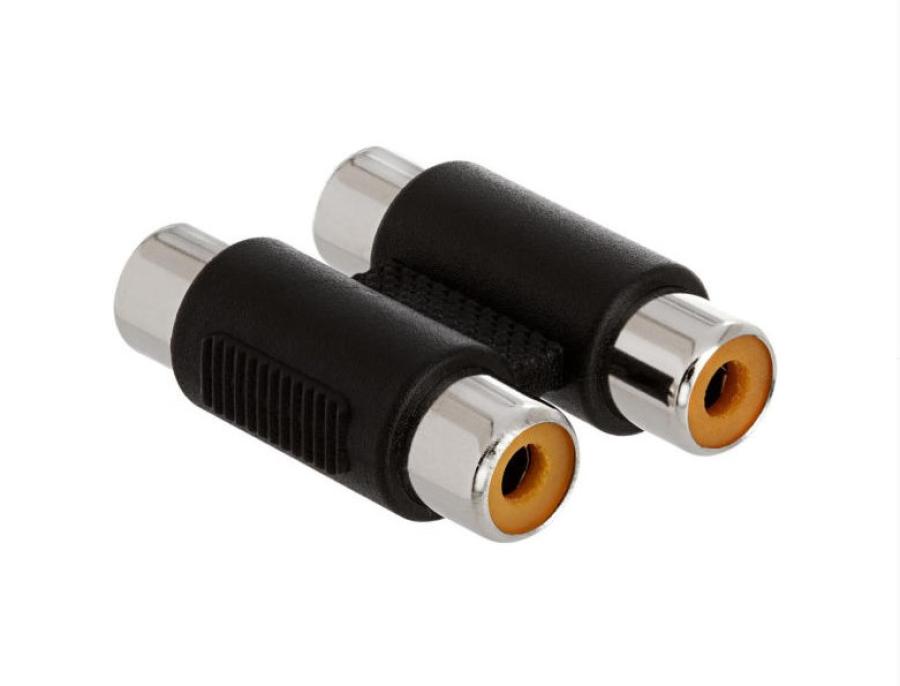 RCA переходник  2RCA(F)х2RCA(F) #1