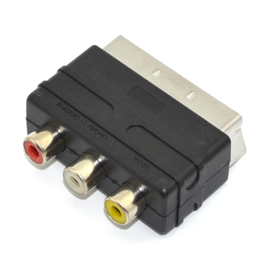 Переходники SCART - 3RCA+SVHS  SCART / RCA #1