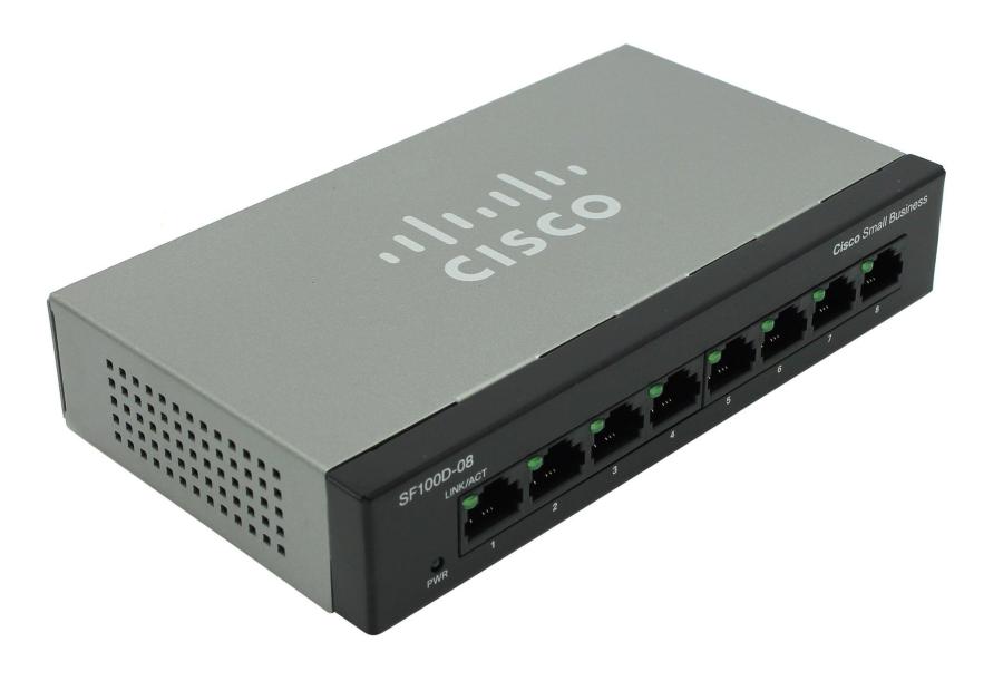 Коммутатор неуправляемый CISCO SF100D-08 #1