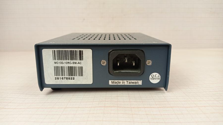 111-211-001 Медиаконвертер OlenCom MC100-10RC-SM-AC #5