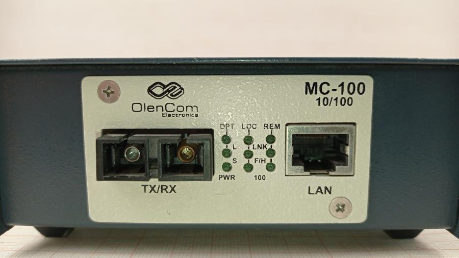 111-211-001 Медиаконвертер OlenCom MC100-10RC-SM-AC #9