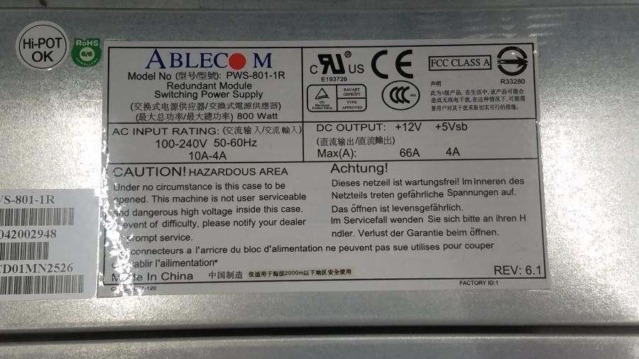 195-069-002 Серверный корпус SuperMicro SC836TQ-R800B #7