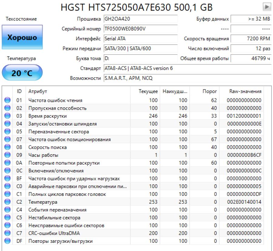 195-100-040 HDD 2.5" SATA HGST HTS725050A7E630 #4