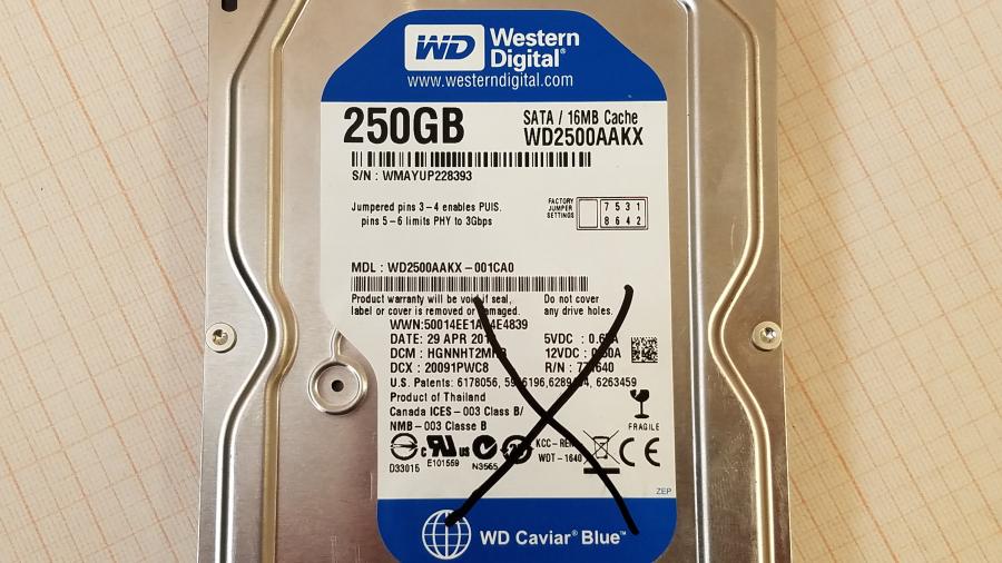 173-153-002 HDD 3.5" SATA Western Digital WD2500AAKX #2