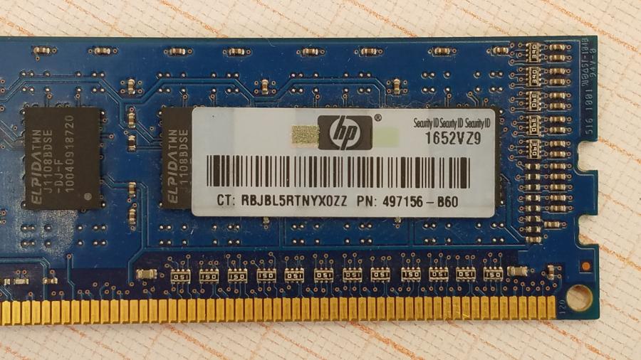 173-204-001 DDR3 1333/1600 DIMM HP 497156-B60 #2