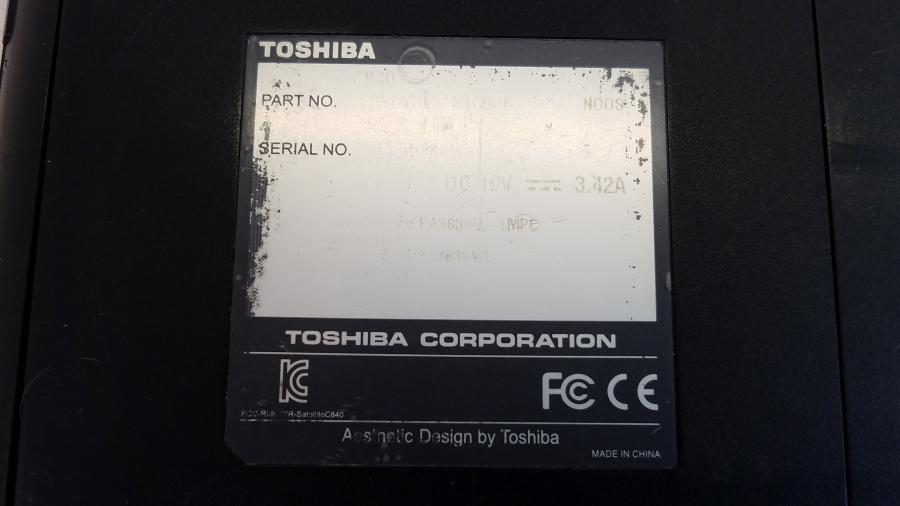 111-223-001 Ноутбук TOSHIBA Satellite C840 #12