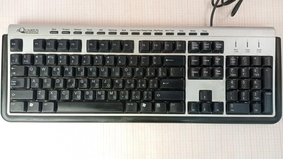 111-227-001 Клавиатура проводная AQUARIUS SK-1789 #7