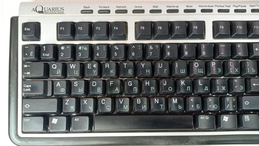 111-227-001 Клавиатура проводная AQUARIUS SK-1789 #8