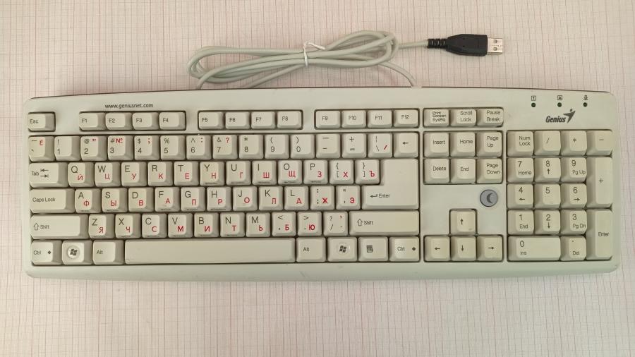 165-567-001 Клавиатура проводная Genius K639 #6