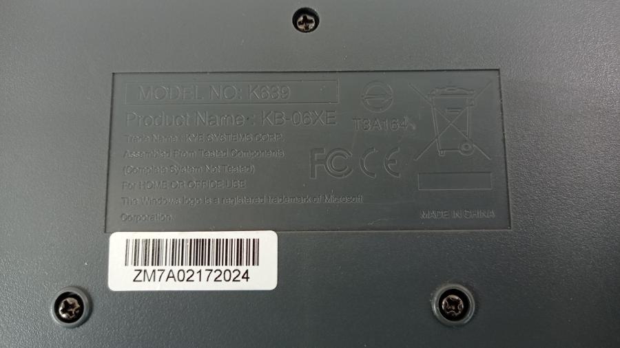 165-567-001 Клавиатура проводная Genius K639 #10