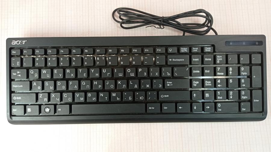 120-012-001 Клавиатура проводная ACER SK-9611 #8