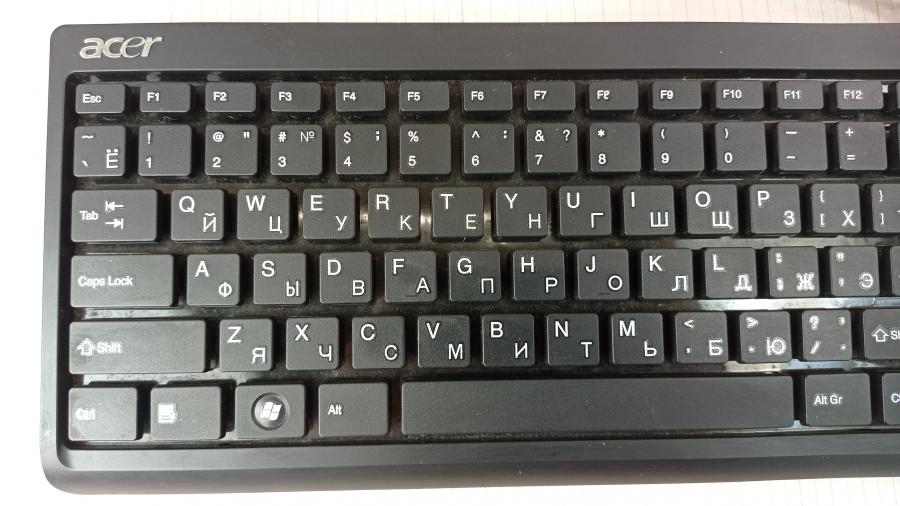 120-012-001 Клавиатура проводная ACER SK-9611 #9