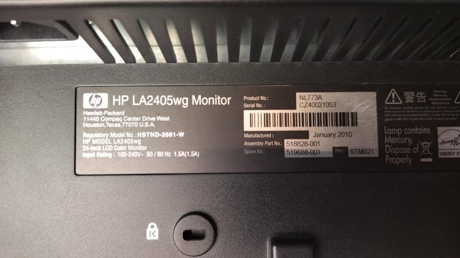 174-014-001 Монитор ЖК HP Compaq LA2405wg #10