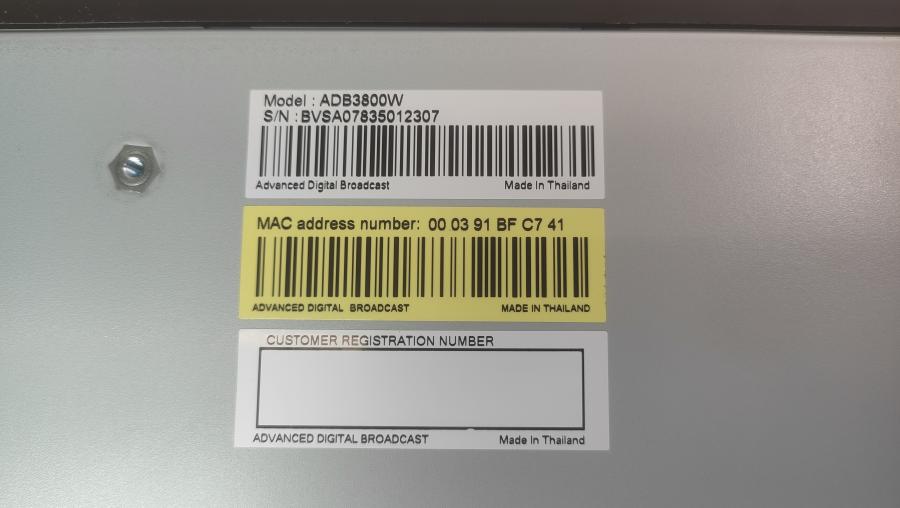 083-010-003 IPTV приставка ADB ADB3800W #4
