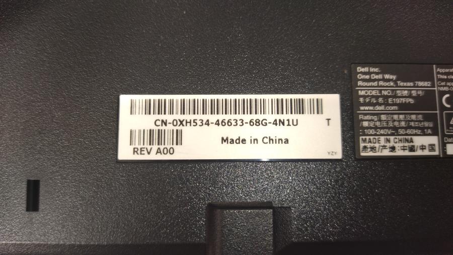 173-022-006 Монитор ЖК DELL E197FPb #9