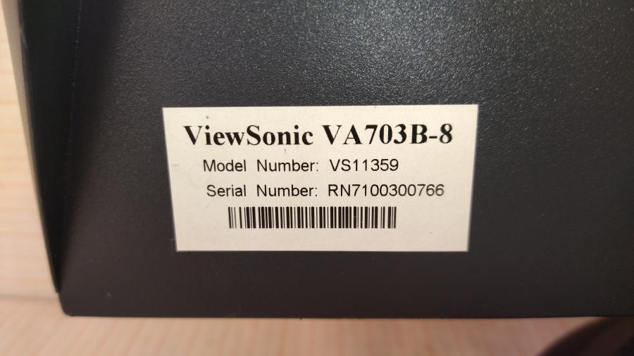 165-083-001 Монитор ЖК VIEWSONIC VA703b-8 #7