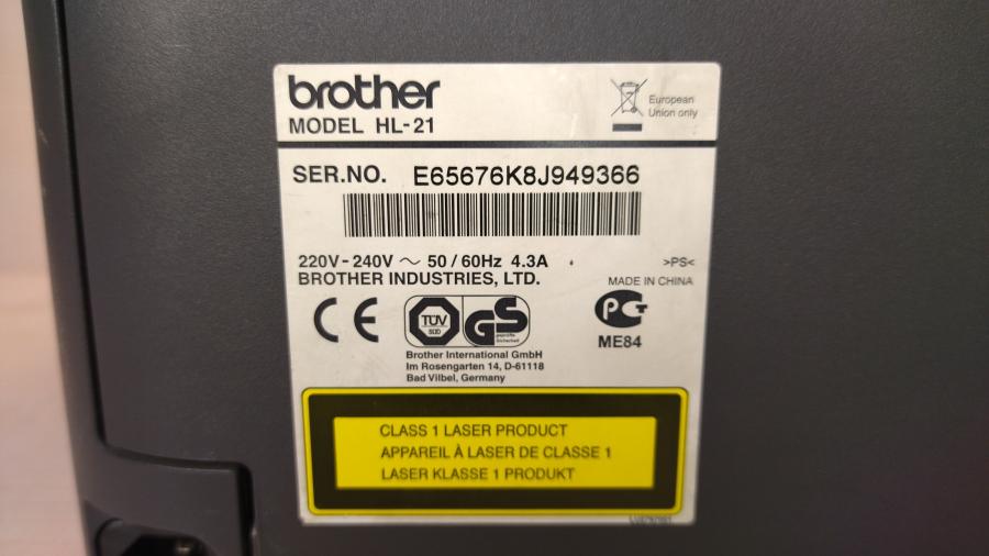 165-006-004 Принтер BROTHER HL-2140R #19