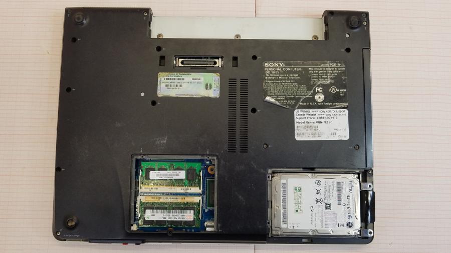 111-231-001 Ноутбук SONY VAIO VGN-FE590P #11