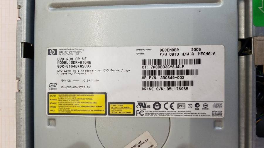 109-010-005 Системный блок HP Compaq DC5100 SFF #10