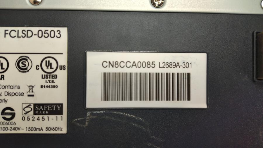 111-234-001 Сканер планшетный HP Scanjet N8460 #16