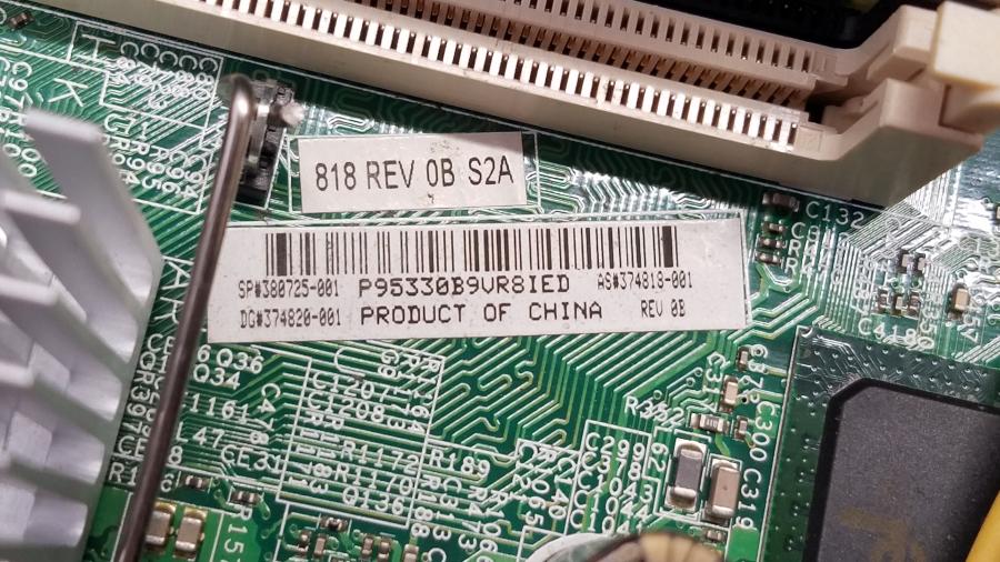 109-010-007 Системный блок HP Compaq DC5100 SFF #8