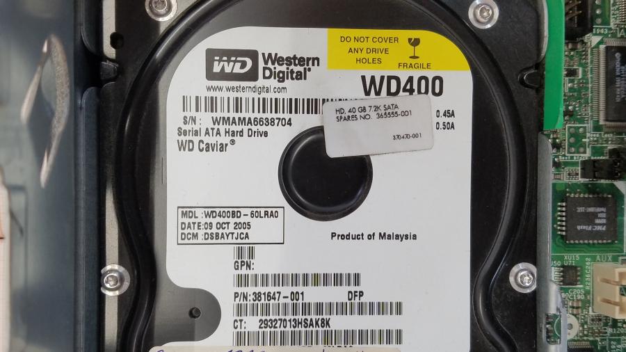 109-010-013 Системный блок HP Compaq DC5100 SFF #11