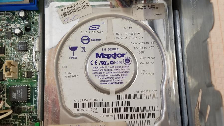 109-010-028 Системный блок HP Compaq DC5100 SFF #10