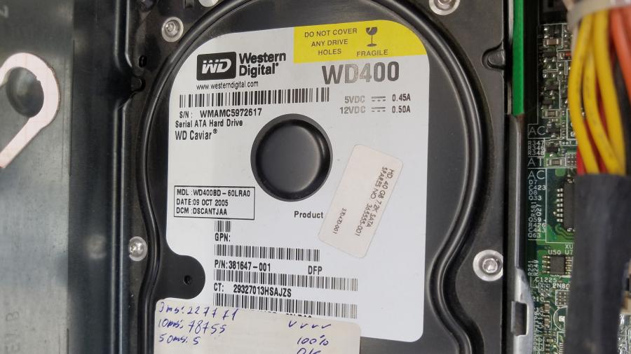 109-010-008 Системный блок HP Compaq DC5100 SFF #12