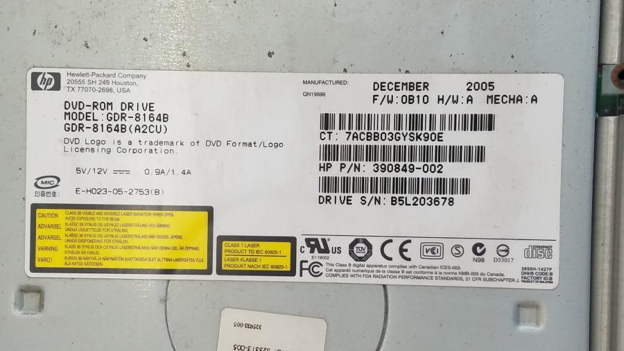 109-010-024 Системный блок HP Compaq DC5100 SFF #10