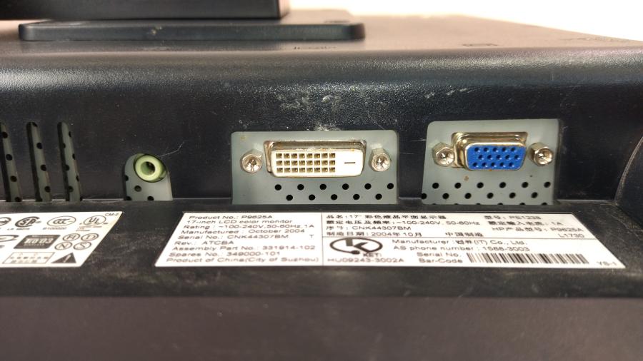 109-002-006 Монитор ЖК HP L1730 #7