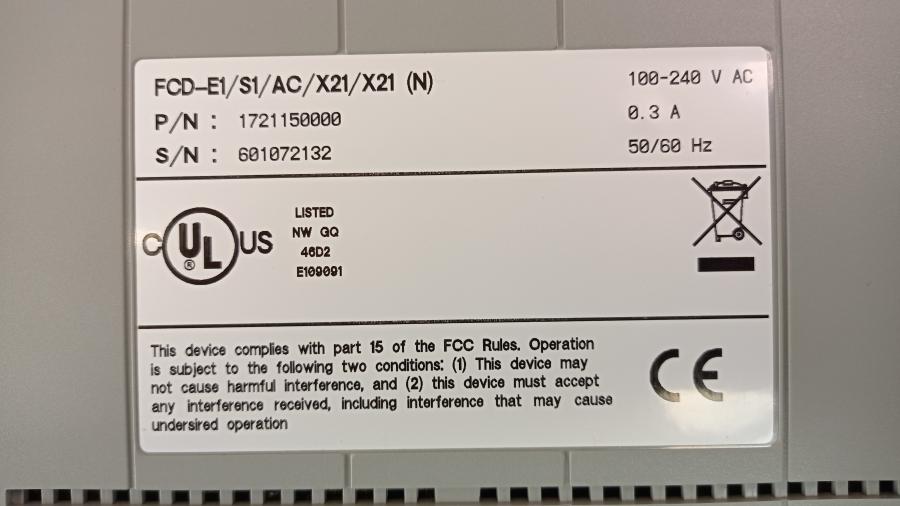 164-006-001 Мультиплексор RAD FCD-E1 #15
