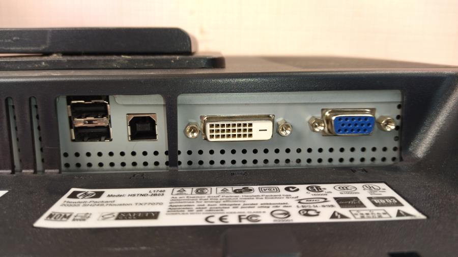 109-002-008 Монитор ЖК HP L1740 #8