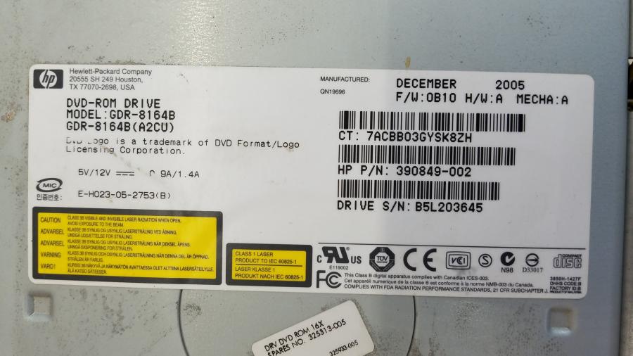 109-010-025 Системный блок HP Compaq DC5100 SFF #8