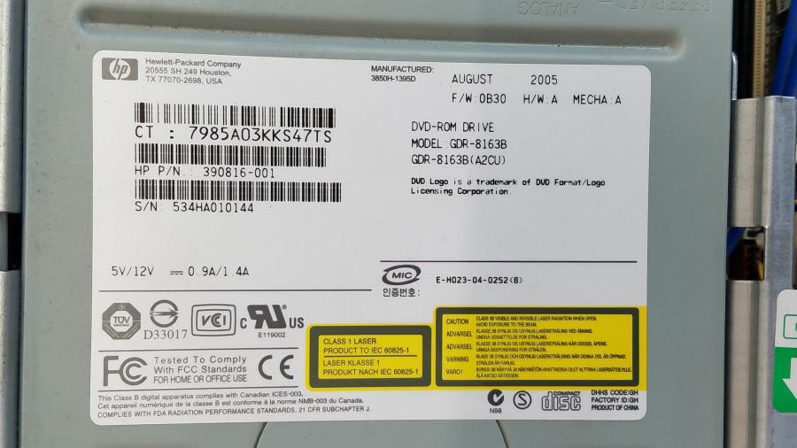 109-010-035 Системный блок HP Compaq DC5100 SFF #9