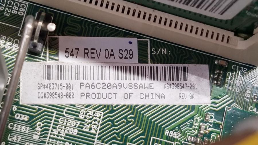 109-010-030 Системный блок HP Compaq DC5100 SFF #8