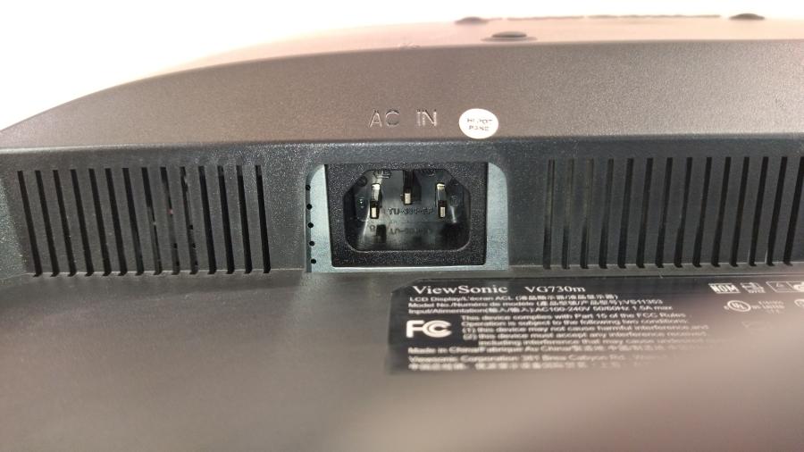 098-008-003 Монитор ЖК VIEWSONIC VG730M #8