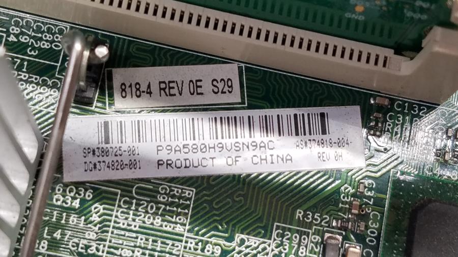 109-010-002 Системный блок HP Compaq DC5100 SFF #8