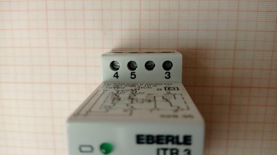 111-238-001 Терморегулятор EBERLE ITR 3 (0°C - +60°C) #5