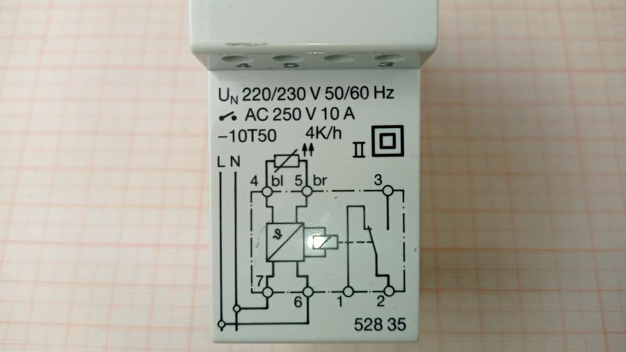 111-238-001 Терморегулятор EBERLE ITR 3 (0°C - +60°C) #12