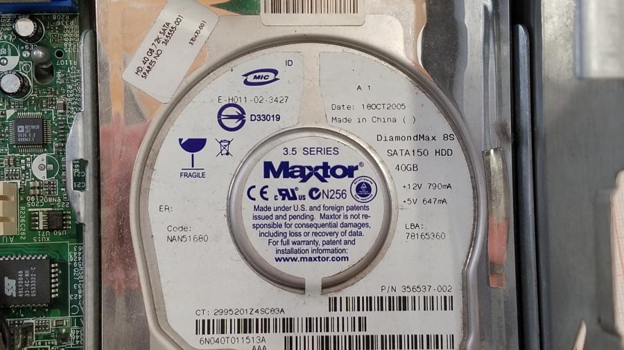 099-047-010 Системный блок HP Compaq DC5100 SFF #11