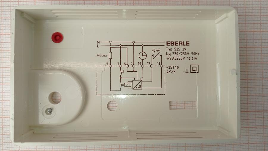 111-241-001 Терморегулятор EBERLE Typ 525 29 #10