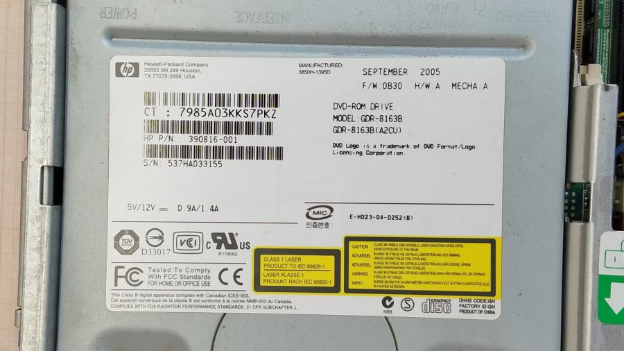 103-029-001 Системный блок HP Compaq DC5100 SFF #8