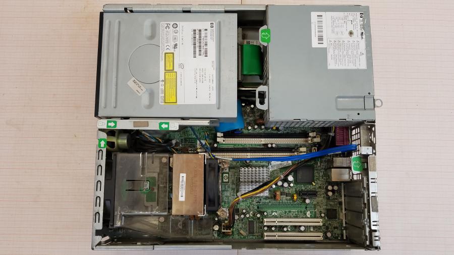 103-029-001 Системный блок HP Compaq DC5100 SFF #11