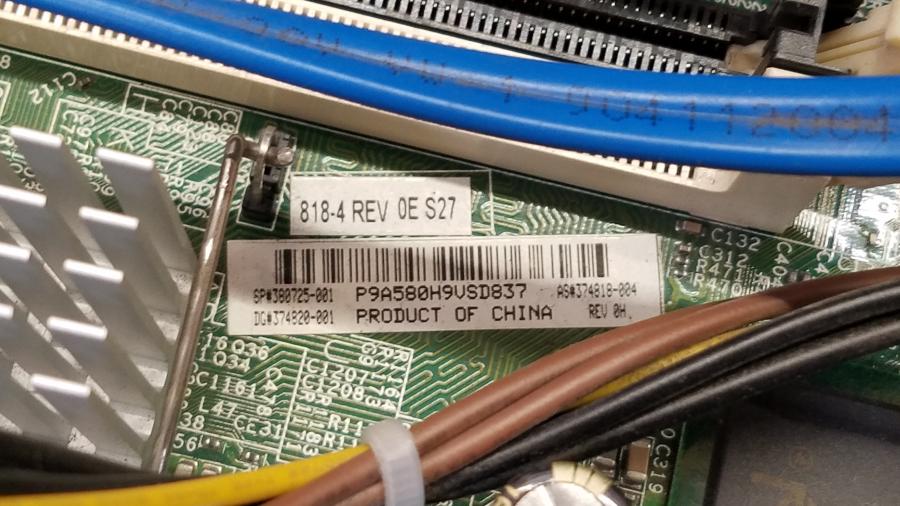 103-029-001 Системный блок HP Compaq DC5100 SFF #12