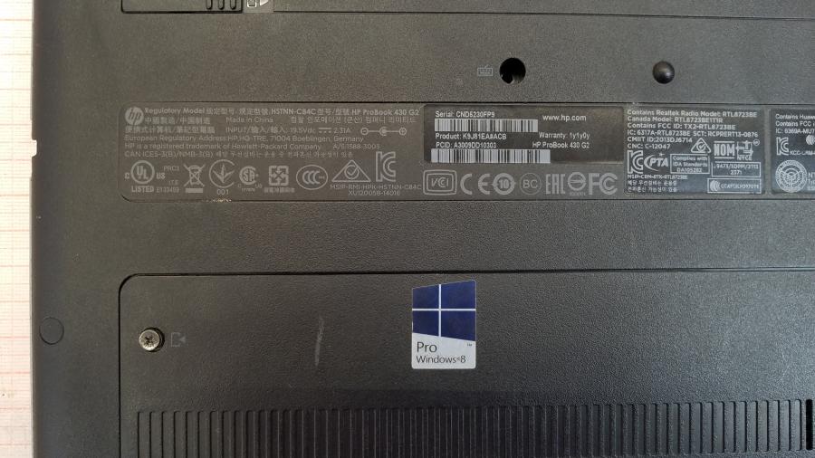 168-090-001 Ноутбук HP ProBook 430 G2 #10